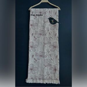 🎁Piscatextil Throw Blanket - Plum Clover - Cotton - Portugal Throw